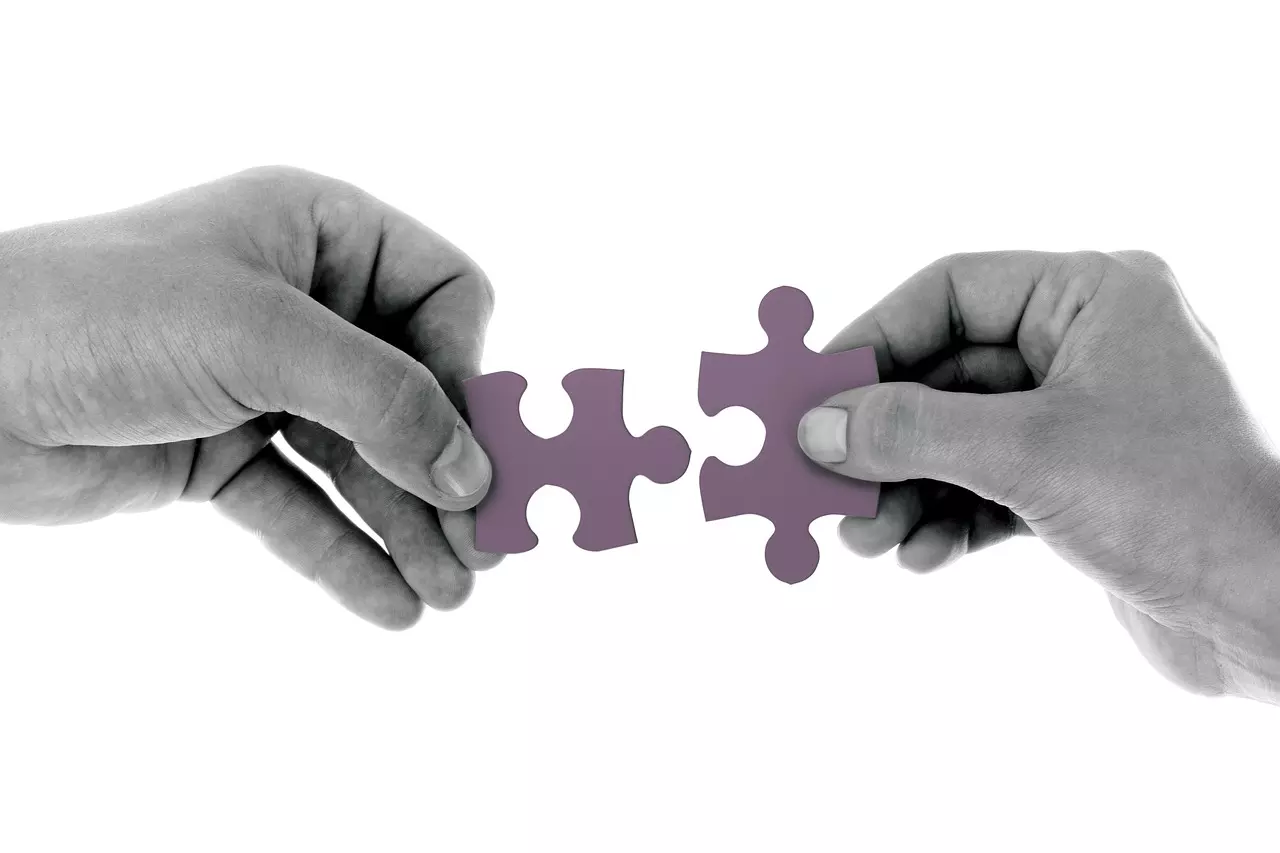Connect Puslespill som illustrerer SharePoint Intranett